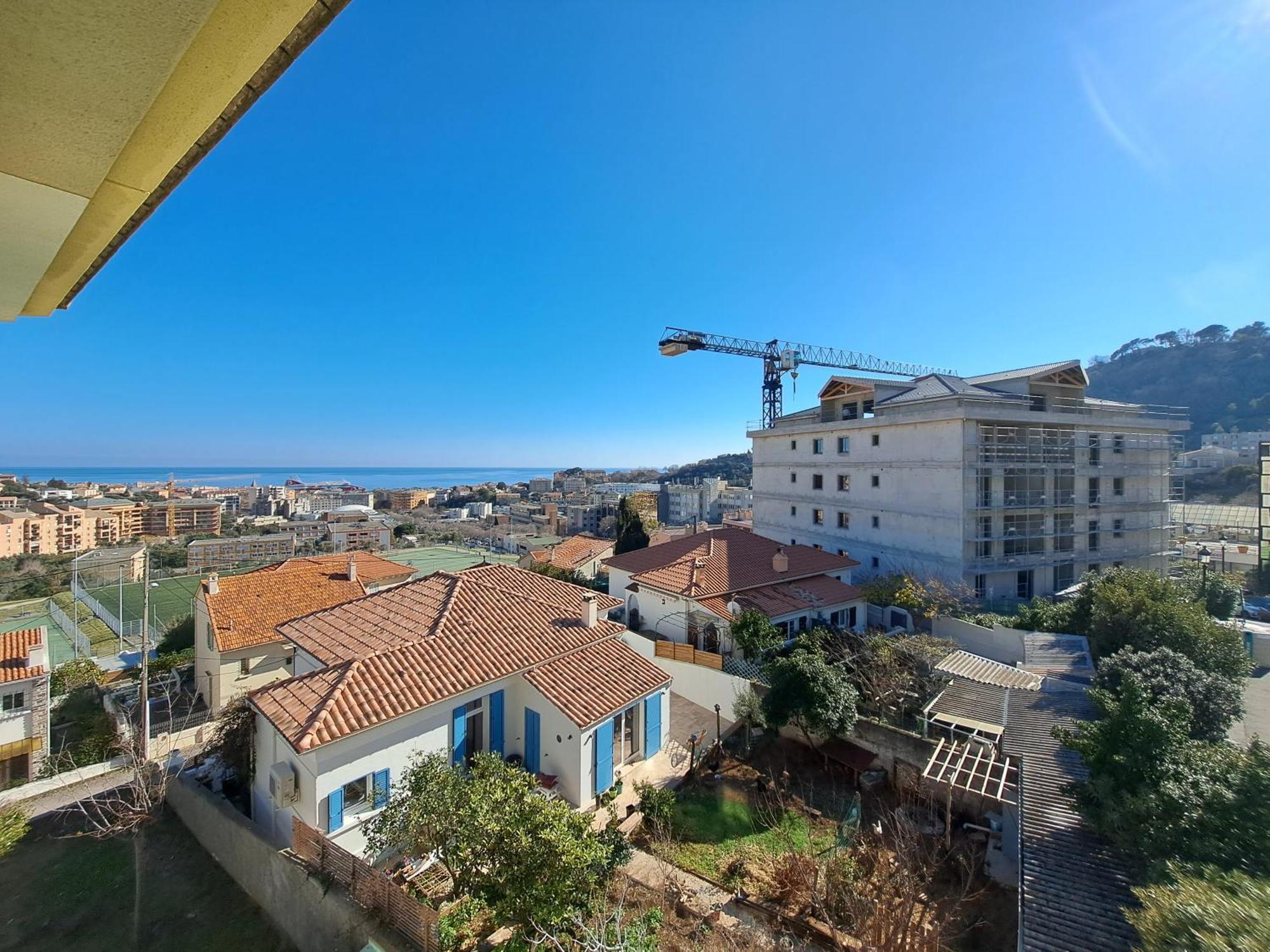 Grand T2 Proche Centre Ville, Vue Mer Et Montagne Bastia  Eksteriør billede
